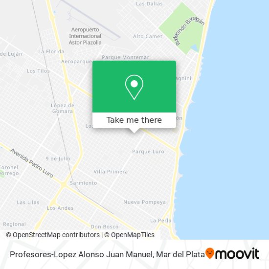 Profesores-Lopez Alonso Juan Manuel map