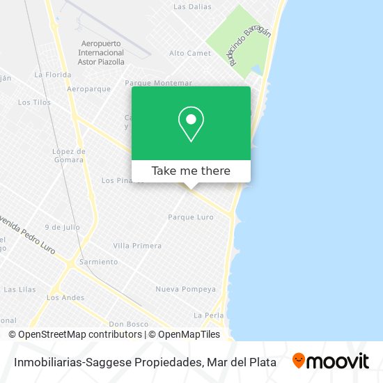 Inmobiliarias-Saggese Propiedades map