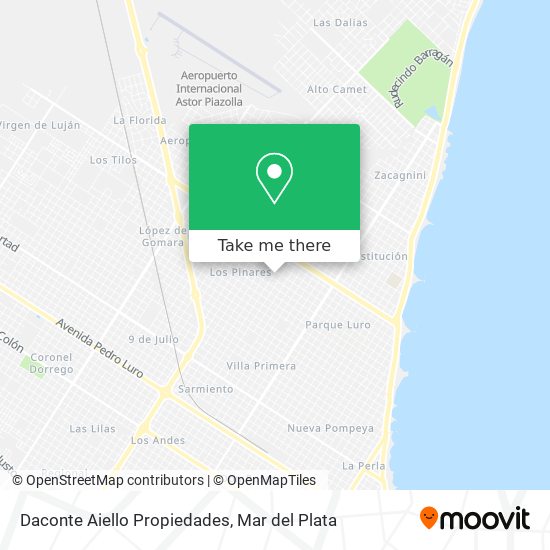 Mapa de Daconte Aiello Propiedades