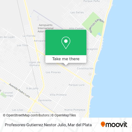 Profesores-Gutierrez Nestor Julio map