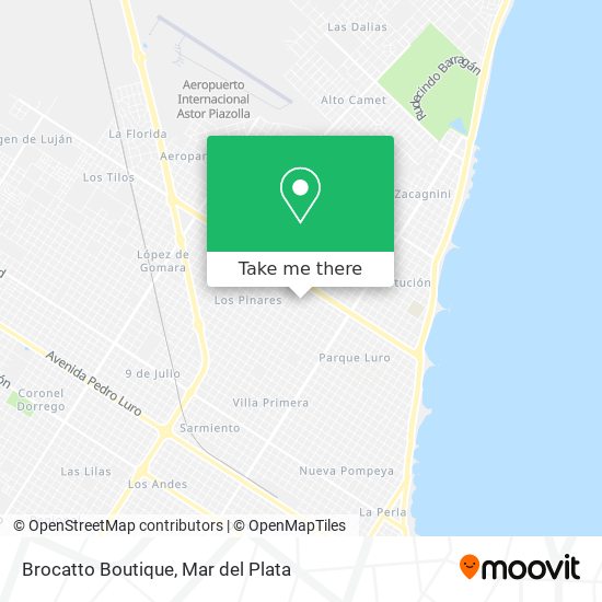 Brocatto Boutique map