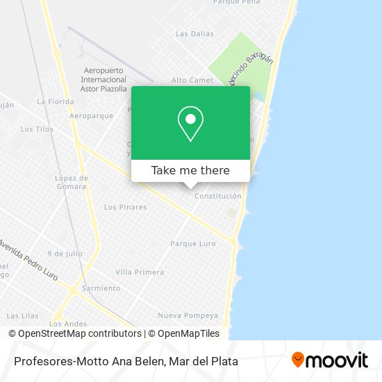 Profesores-Motto Ana Belen map