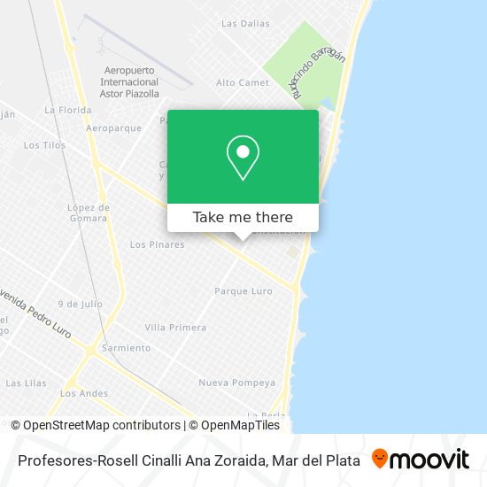 Profesores-Rosell Cinalli Ana Zoraida map