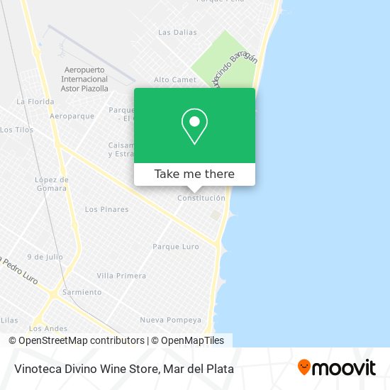 Vinoteca Divino Wine Store map