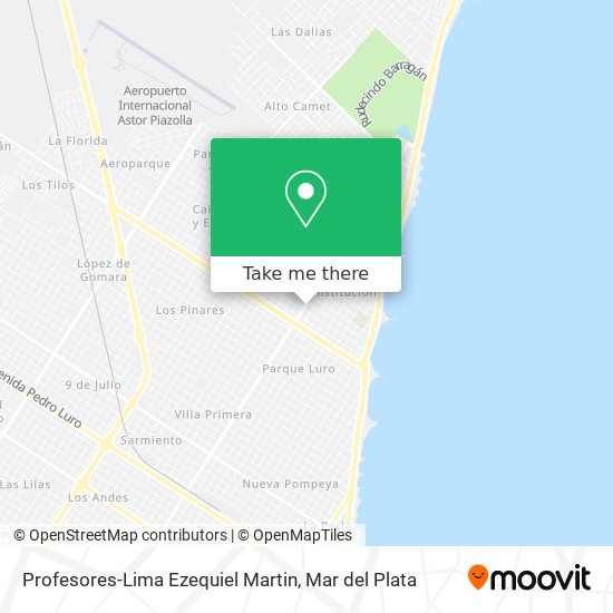 Mapa de Profesores-Lima Ezequiel Martin