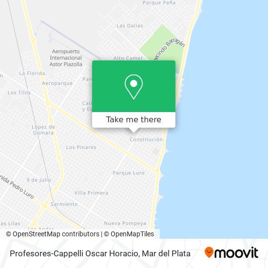 Mapa de Profesores-Cappelli Oscar Horacio