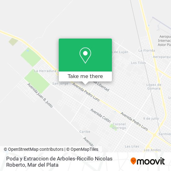 Poda y Extraccion de Arboles-Riccillo Nicolas Roberto map