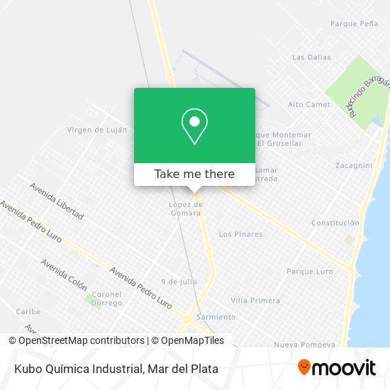 Kubo Química Industrial map