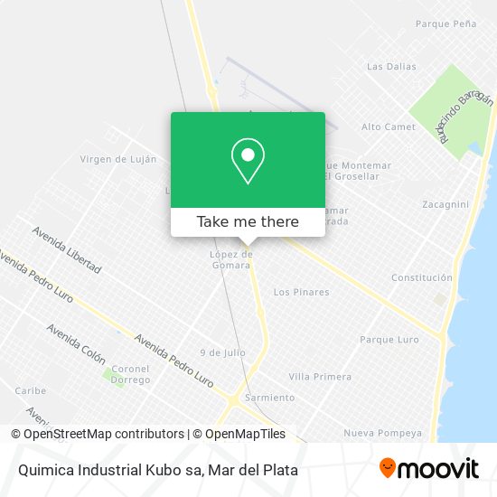 Quimica Industrial Kubo sa map