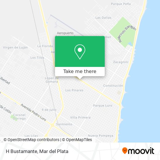 Mapa de H Bustamante