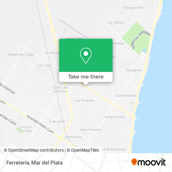 Ferretería map