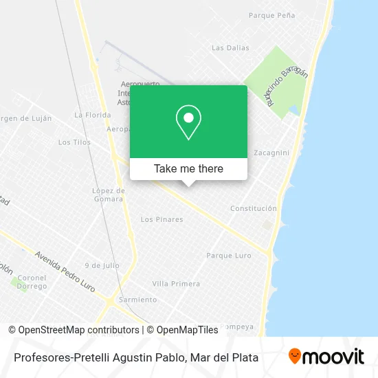 Profesores-Pretelli Agustin Pablo map