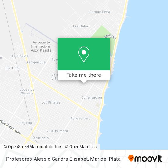 Profesores-Alessio Sandra Elisabet map