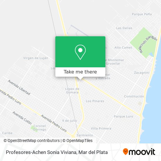 Profesores-Achen Sonia Viviana map