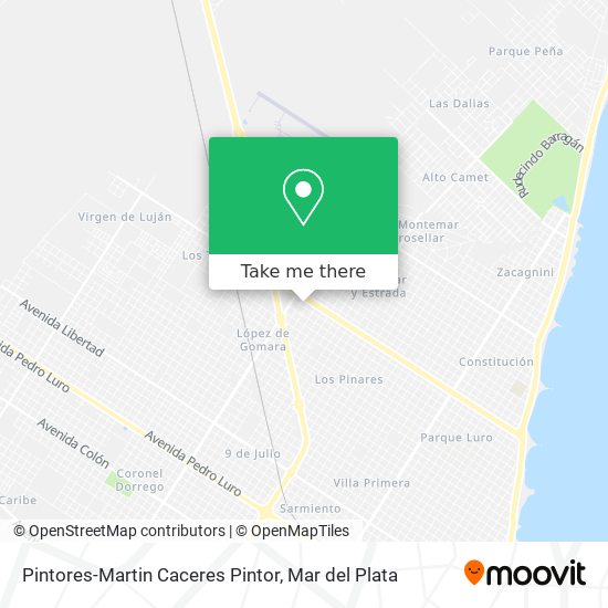 Pintores-Martin Caceres Pintor map