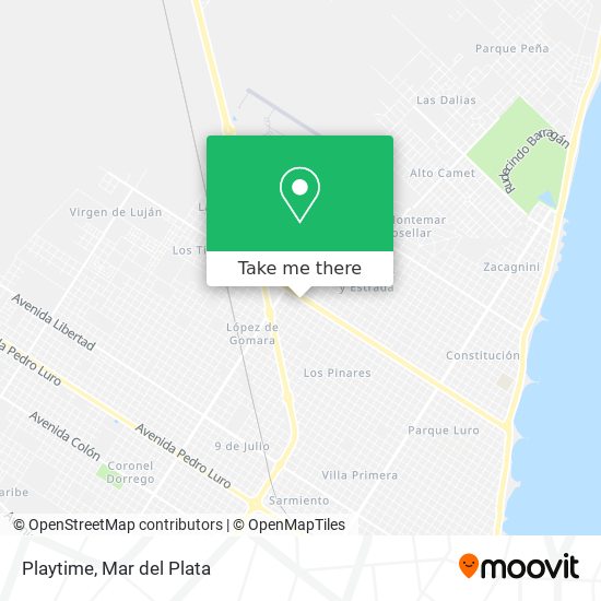 Playtime map