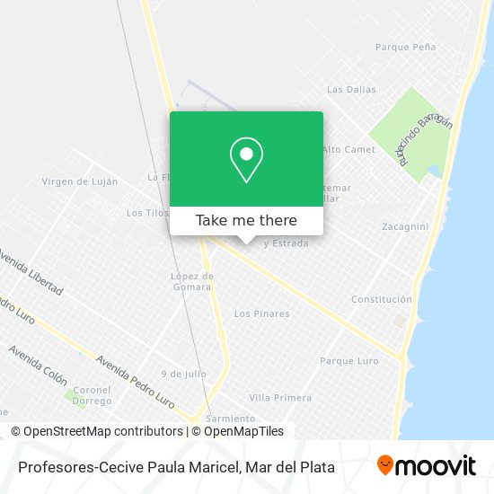 Mapa de Profesores-Cecive Paula Maricel