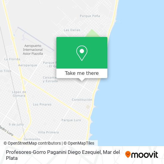 Profesores-Gorro Paganini Diego Ezequiel map