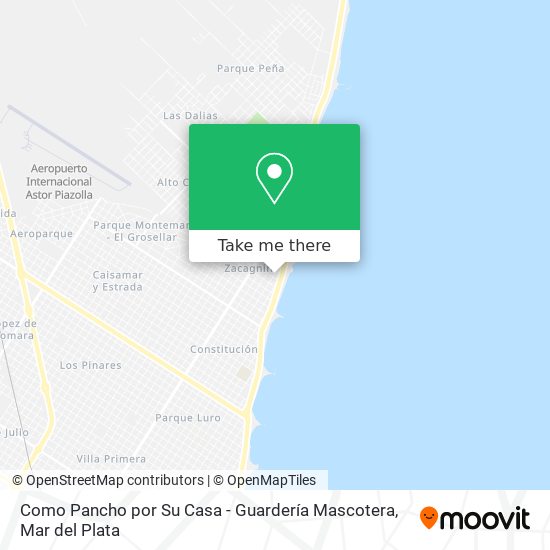 Como Pancho por Su Casa - Guardería Mascotera map