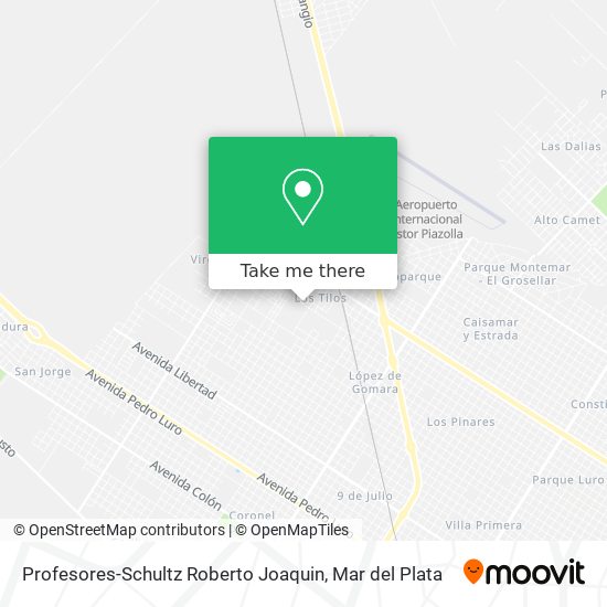 Profesores-Schultz Roberto Joaquin map