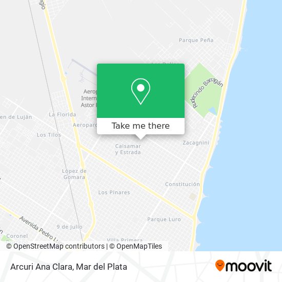 Arcuri Ana Clara map