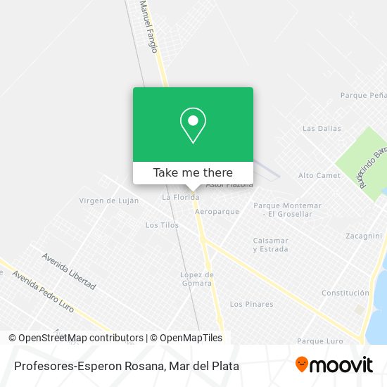 Profesores-Esperon Rosana map