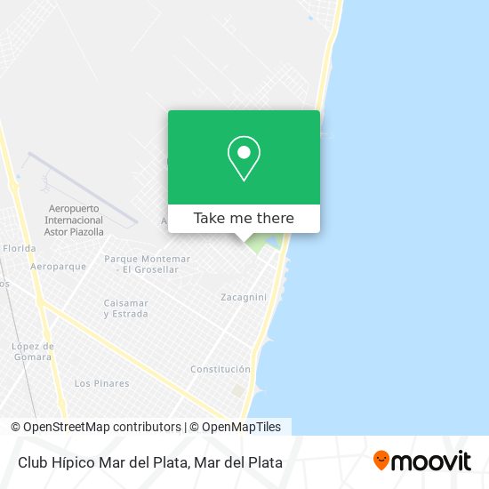 Club Hípico Mar del Plata map