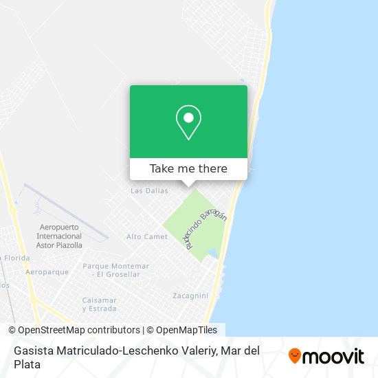 Gasista Matriculado-Leschenko Valeriy map