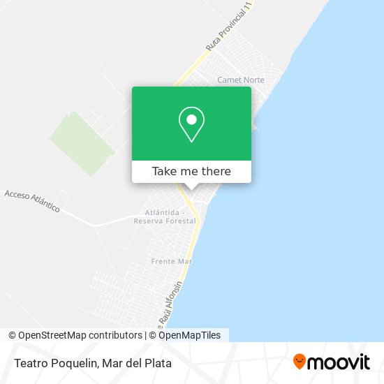 Mapa de Teatro Poquelin