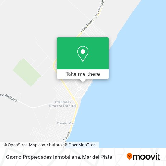 Giorno Propiedades Inmobiliaria map