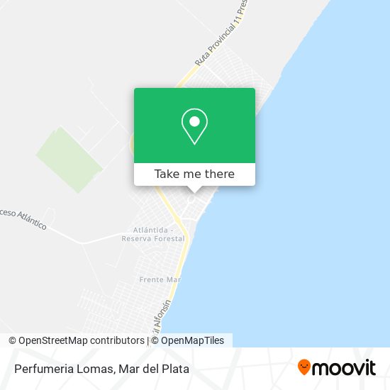 Perfumeria Lomas map