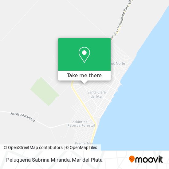 Peluqueria Sabrina Miranda map