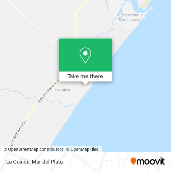 Mapa de La Guinda