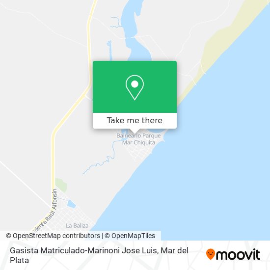 Gasista Matriculado-Marinoni Jose Luis map