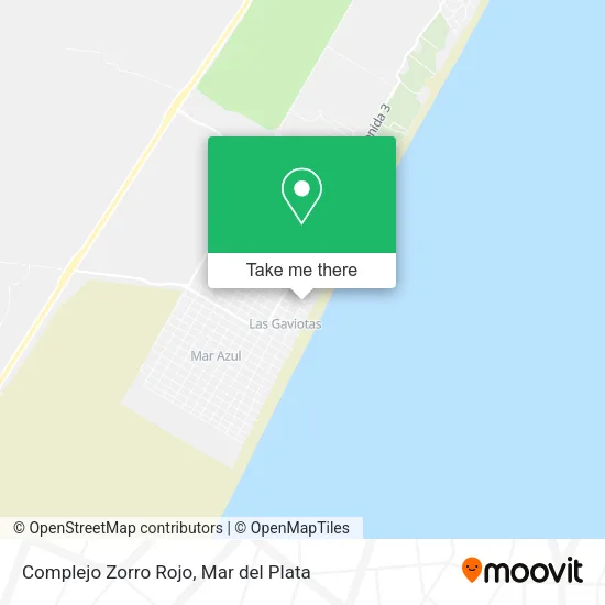 Mapa de Complejo Zorro Rojo
