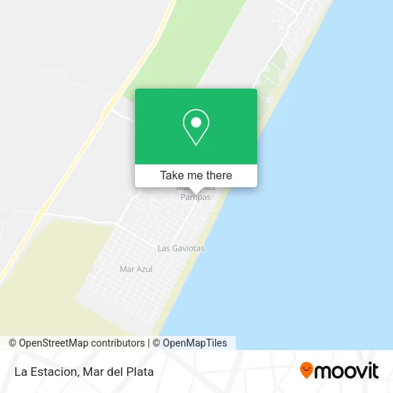 Mapa de La Estacion
