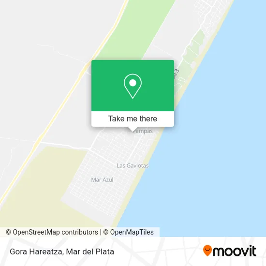 Mapa de Gora Hareatza