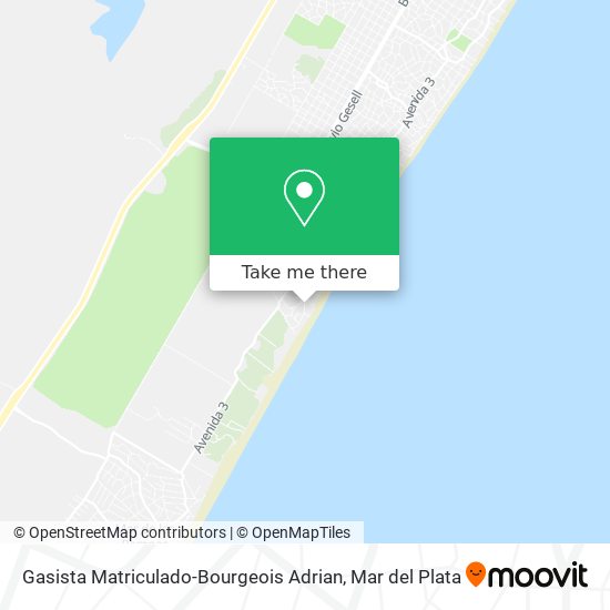 Mapa de Gasista Matriculado-Bourgeois Adrian