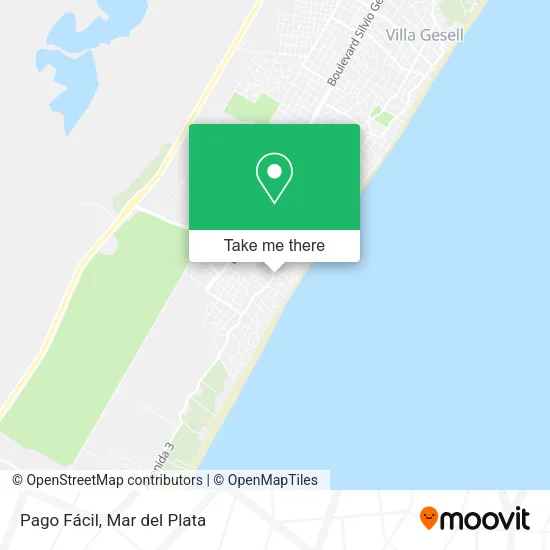 Pago Fácil map
