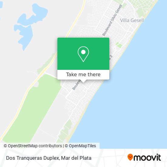 Dos Tranqueras Duplex map