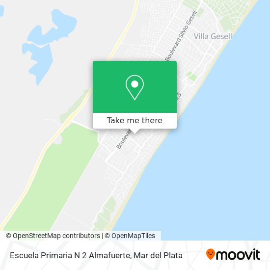 Escuela Primaria N 2 Almafuerte map