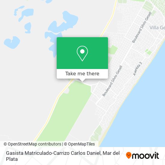 Gasista Matriculado-Carrizo Carlos Daniel map
