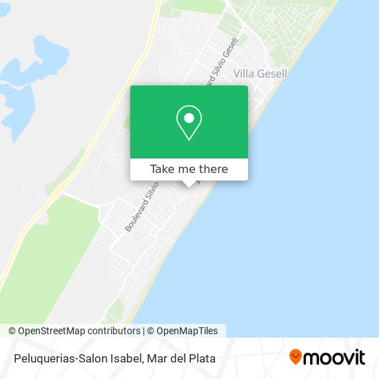 Peluquerias-Salon Isabel map