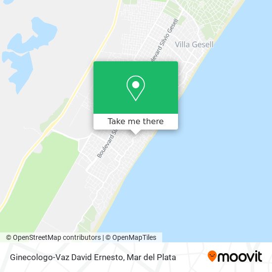 Ginecologo-Vaz David Ernesto map