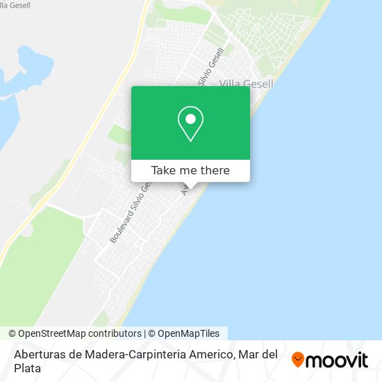 Mapa de Aberturas de Madera-Carpinteria Americo