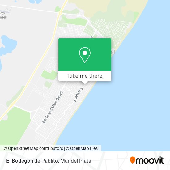 El Bodegón de Pablito map