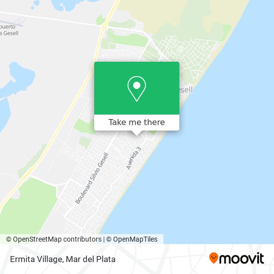 Mapa de Ermita Village