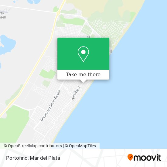 Mapa de Portofino