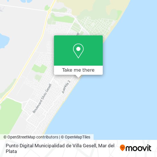 Punto Digital Municipalidad de Villa Gesell map