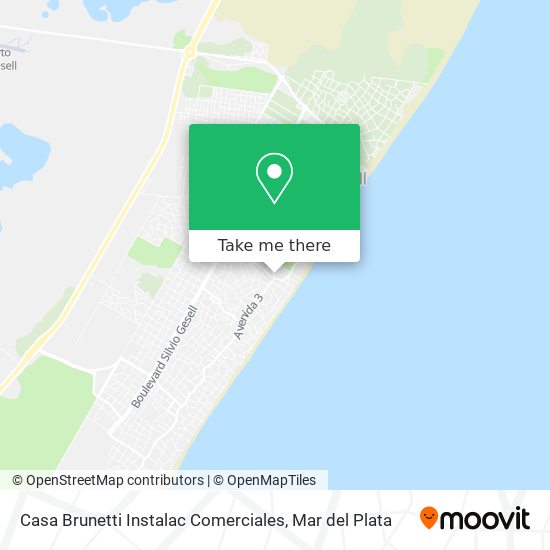 Mapa de Casa Brunetti Instalac Comerciales